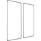 Ekena Millwork 31-in. W x 62-in. H Bradford Leaf Panel Moulding Kit Double Panel PMLKBR31X62B - alternate 4